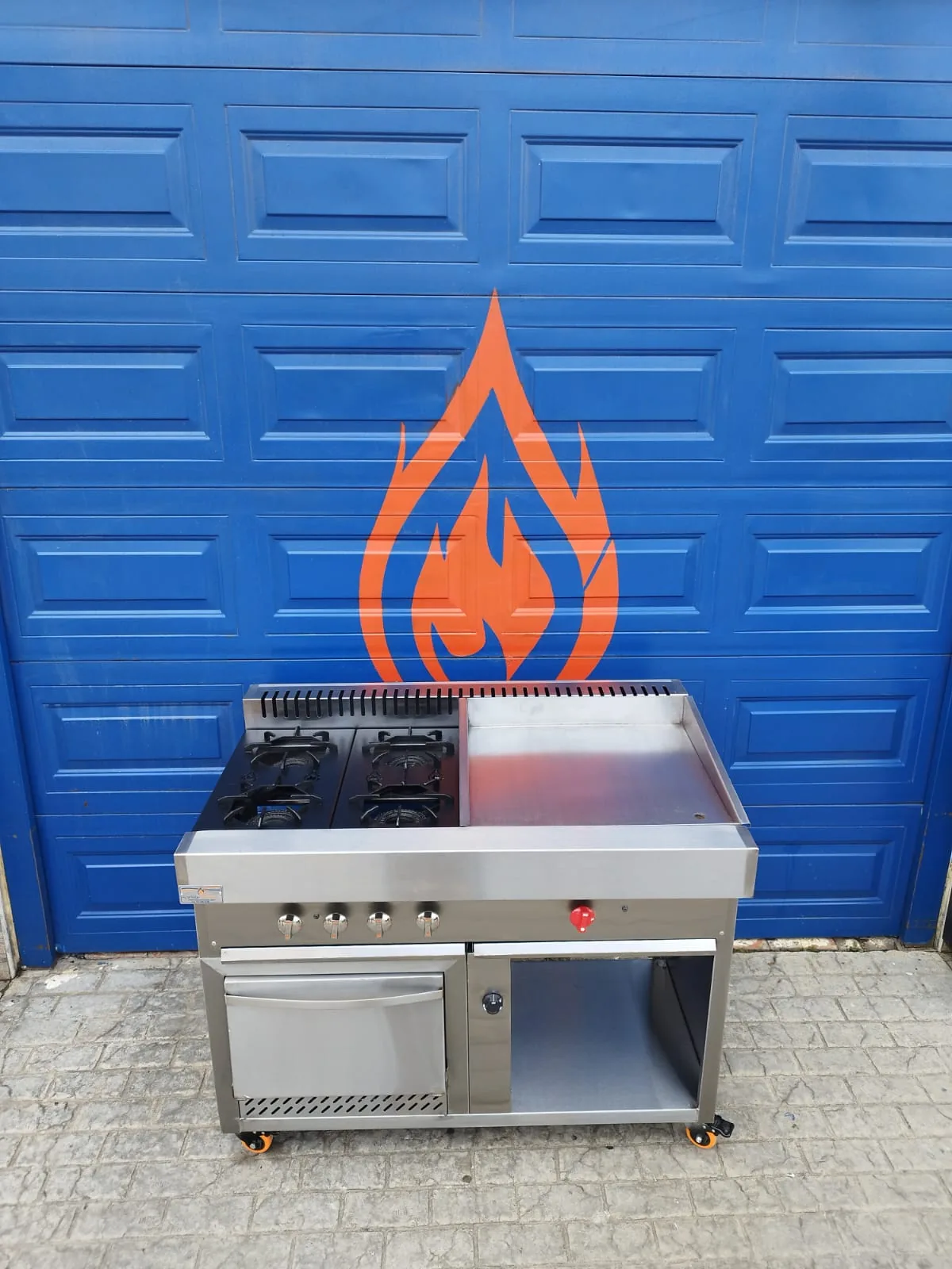 Estufa plancha y horno